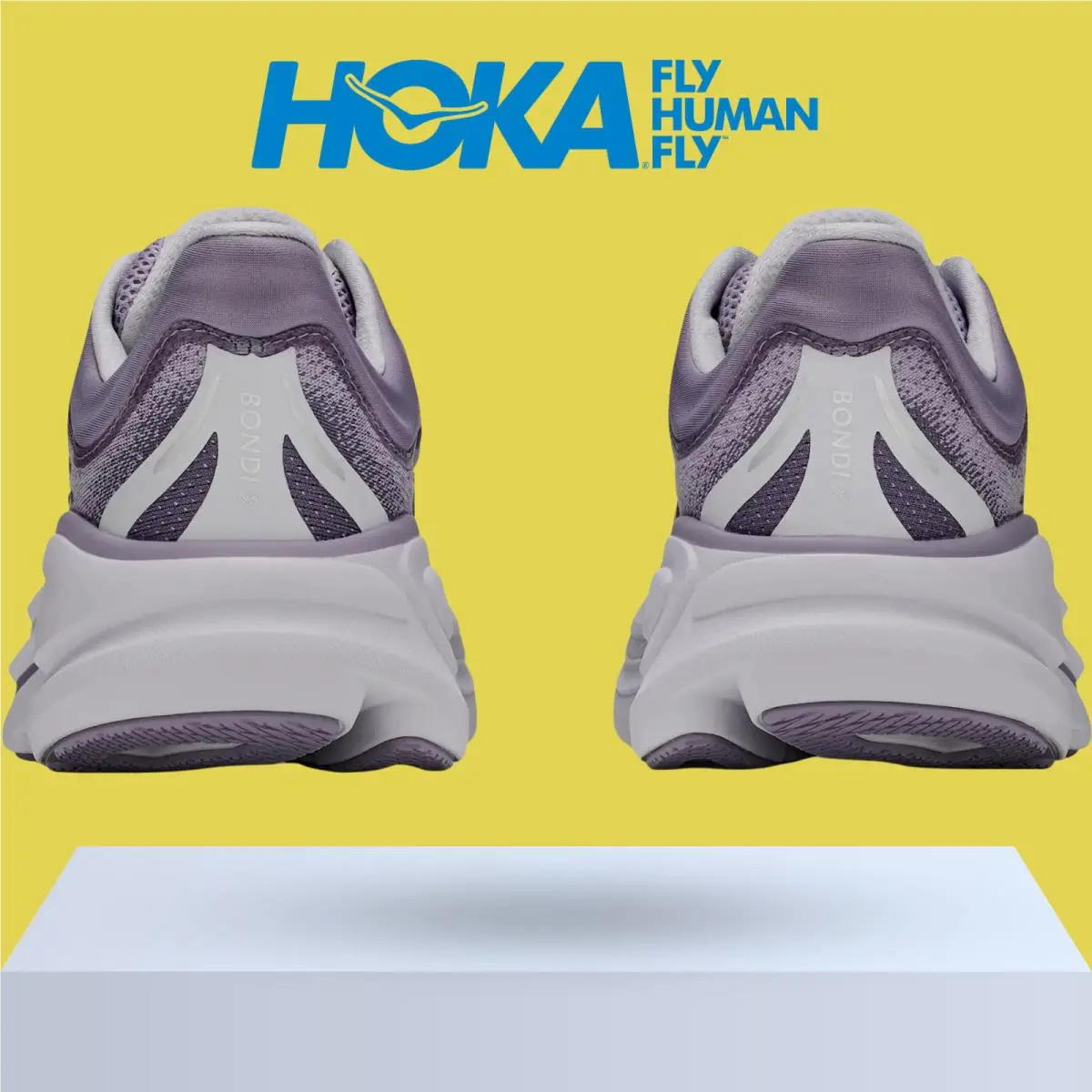 Hoka shoes - Hoka One One Bondi 9 - Alabaster/Mineral Blue 19