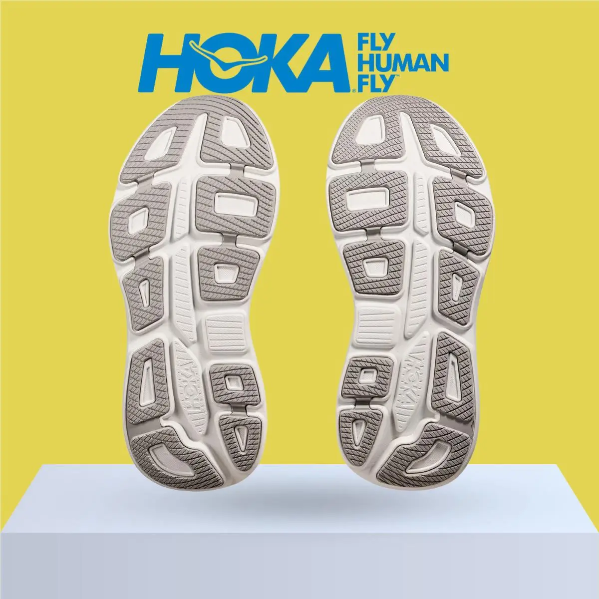 Hoka shoes - Hoka One One Bondi 9 - Alabaster/Mineral Blue 41