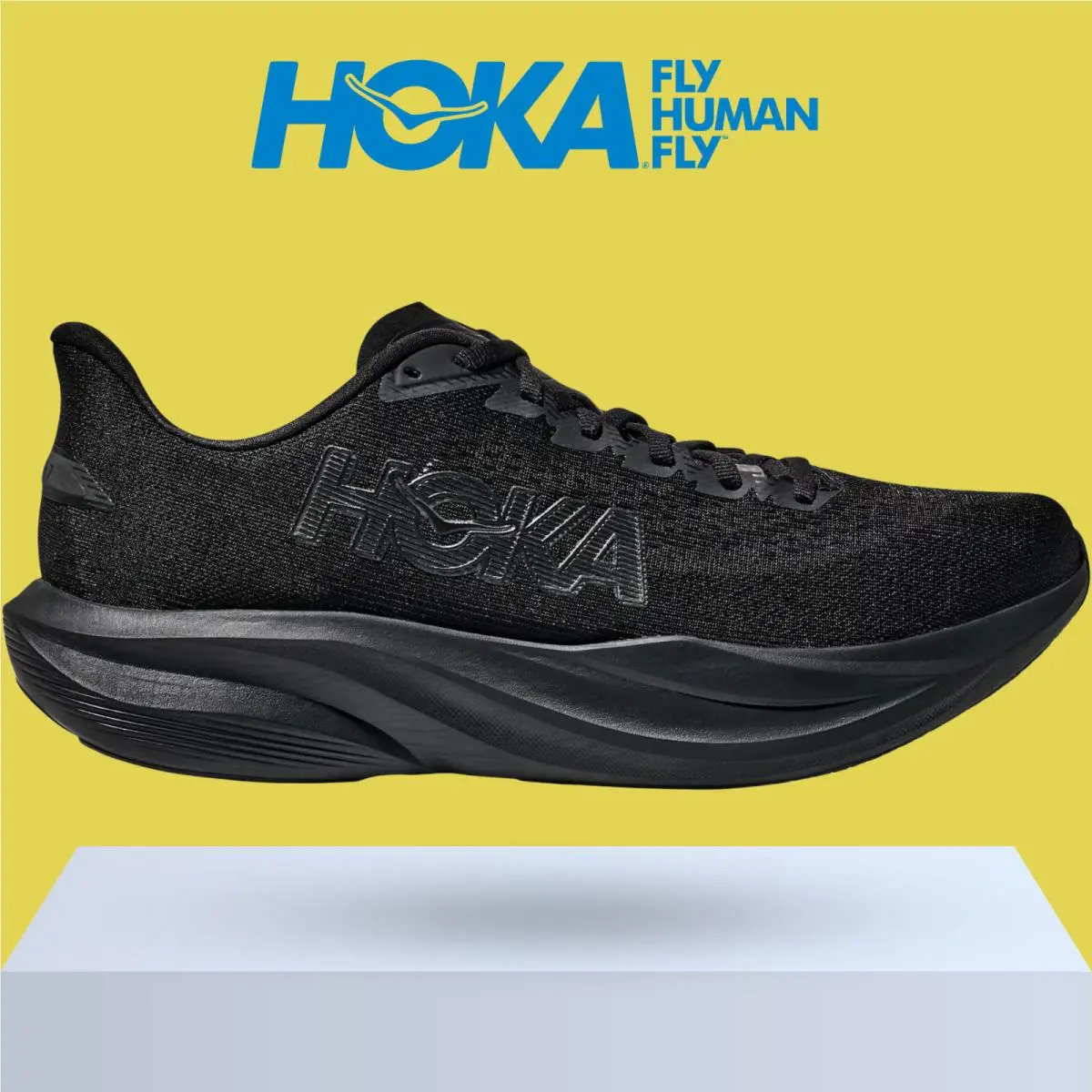 Hoka shoes - Hoka One One Mach 7 - Alabaster/Soaring Blue 8
