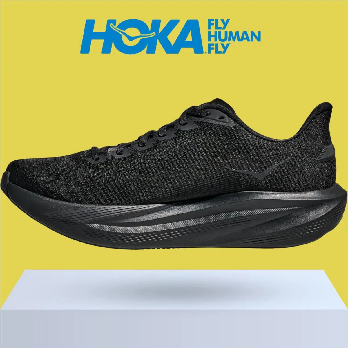 Hoka shoes - Hoka One One Mach 7 - Alabaster/Soaring Blue 9