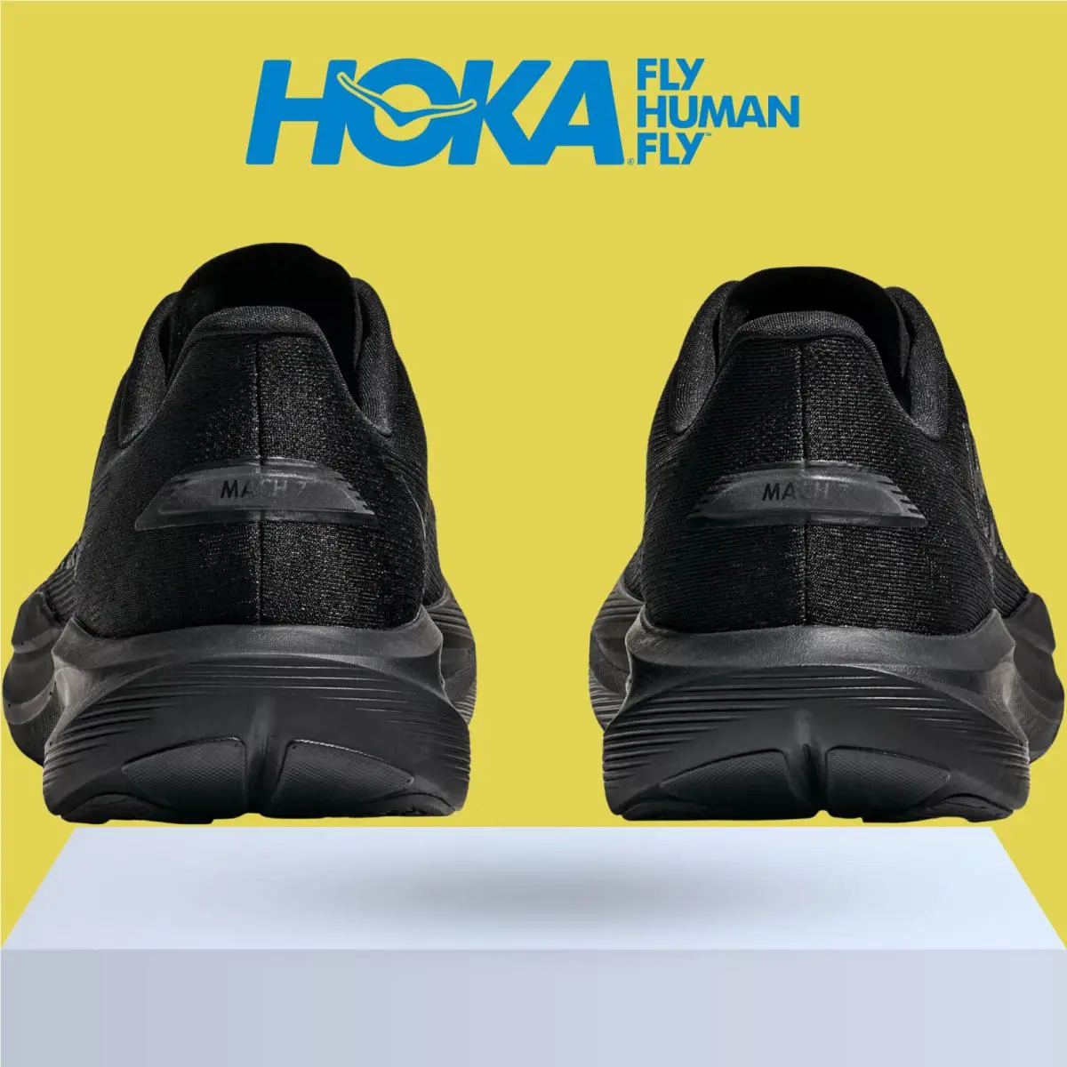 Hoka shoes - Hoka One One Mach 7 - Alabaster/Soaring Blue 10