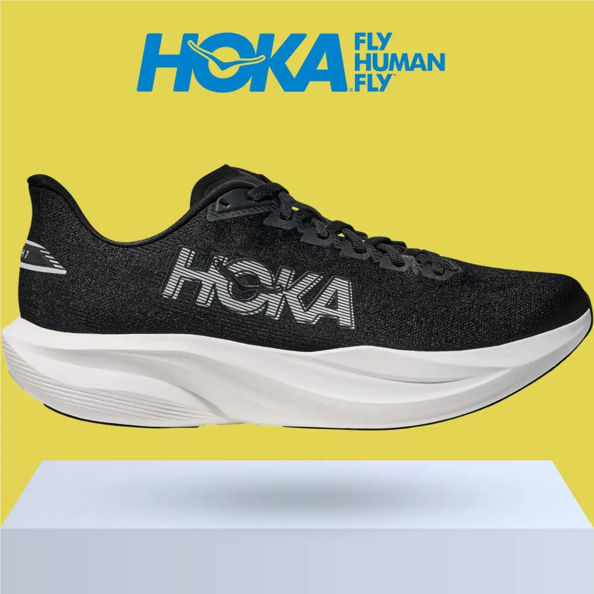 Hoka shoes - Hoka One One Mach 7 - Alabaster/Soaring Blue 27