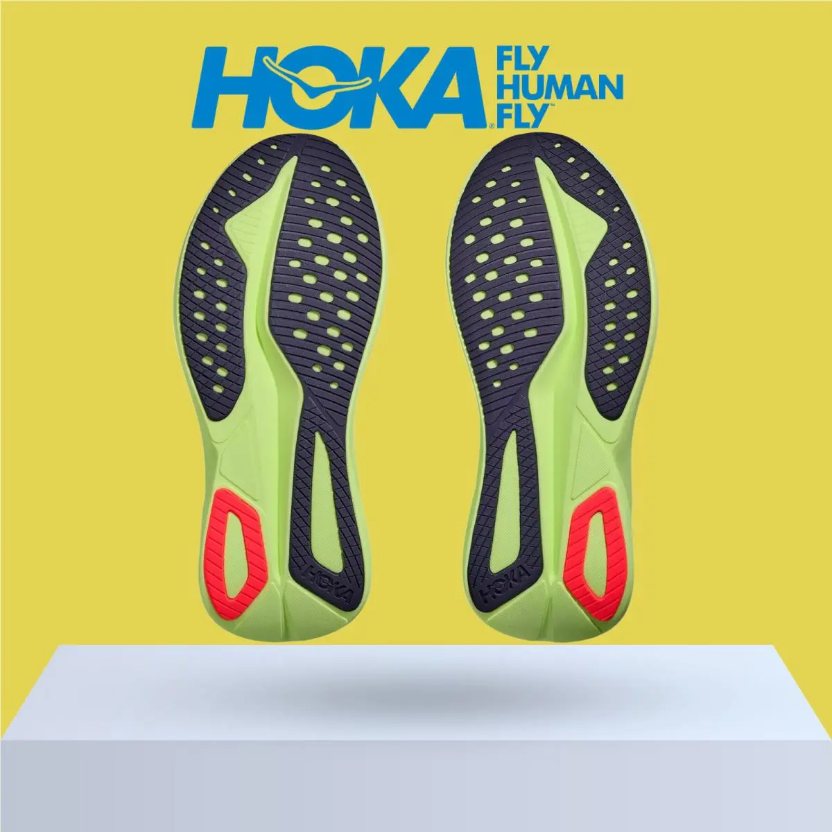 Hoka shoes - Hoka One One Mach 7 - Alabaster/Soaring Blue 41