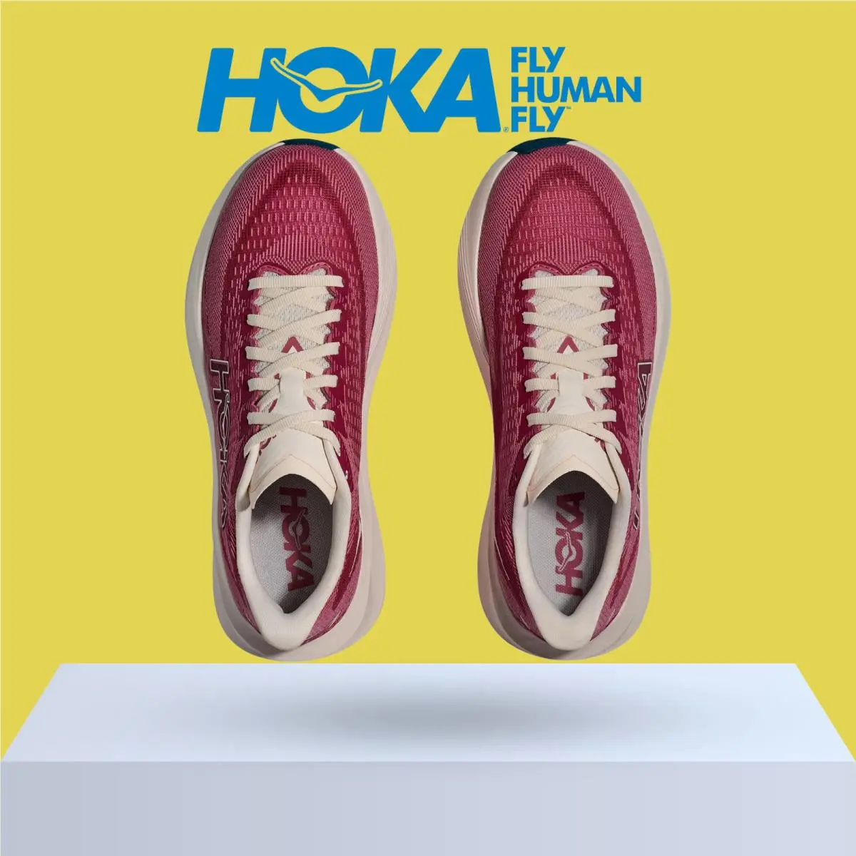 Hoka shoes - Hoka One One Mach 7 - Alabaster/Soaring Blue 21