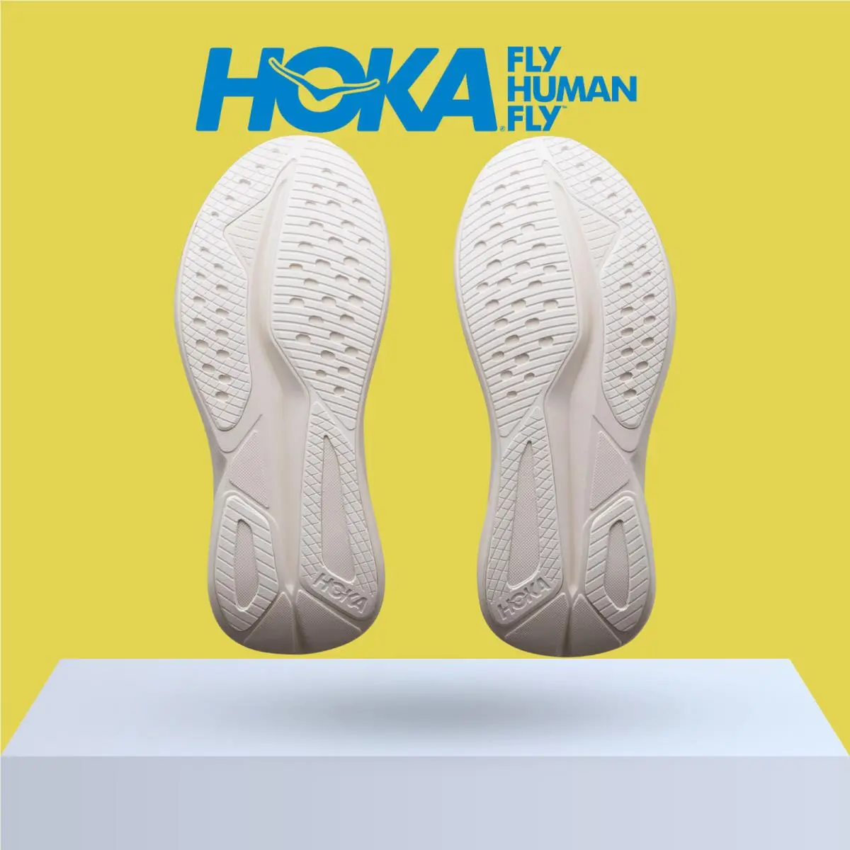 Hoka shoes - Hoka One One Mach 7 - Alabaster/Soaring Blue 56