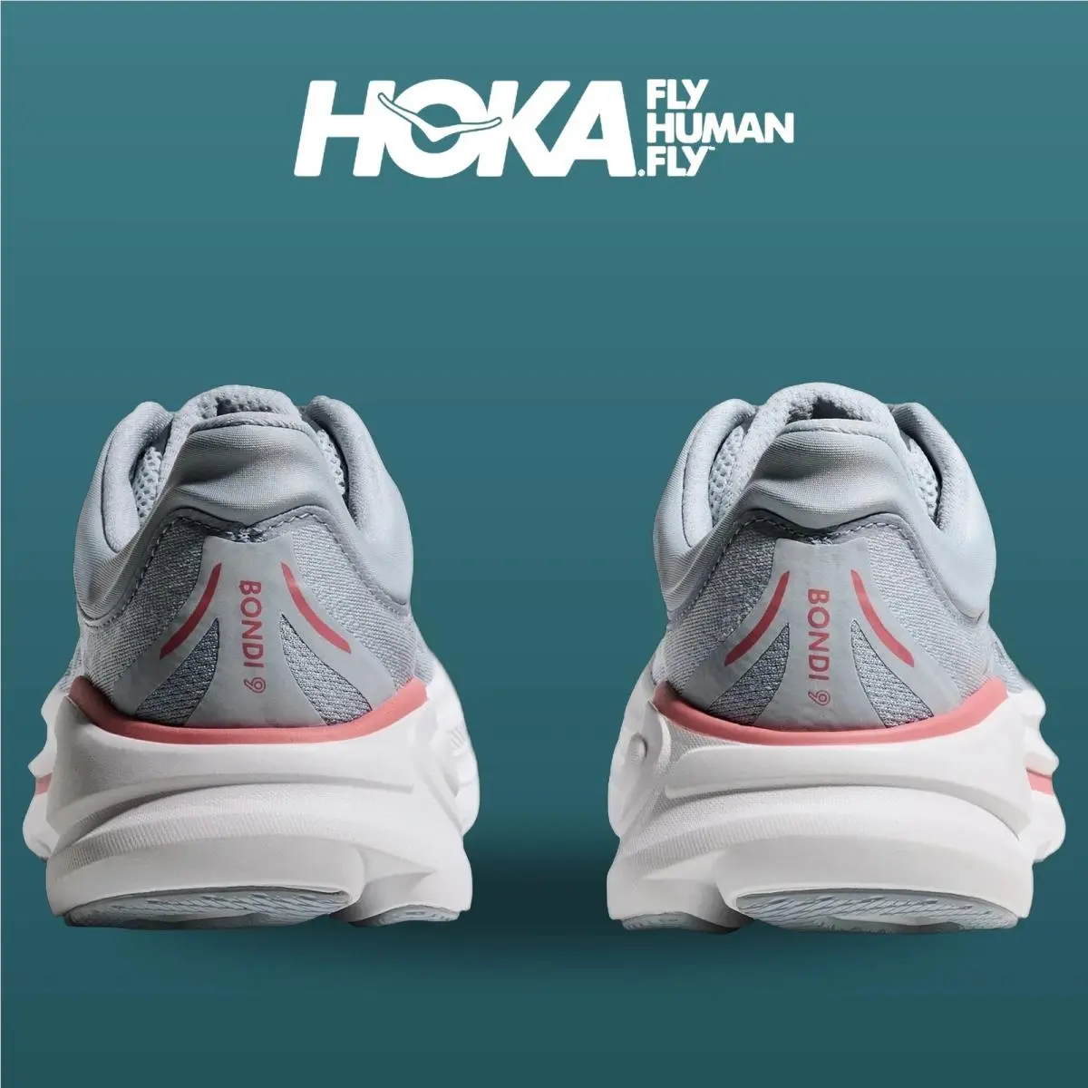 Hoka shoes - Bondi 9 - Bondi - 1162012-MBLW - Mineral Blue/Washed Blue 5