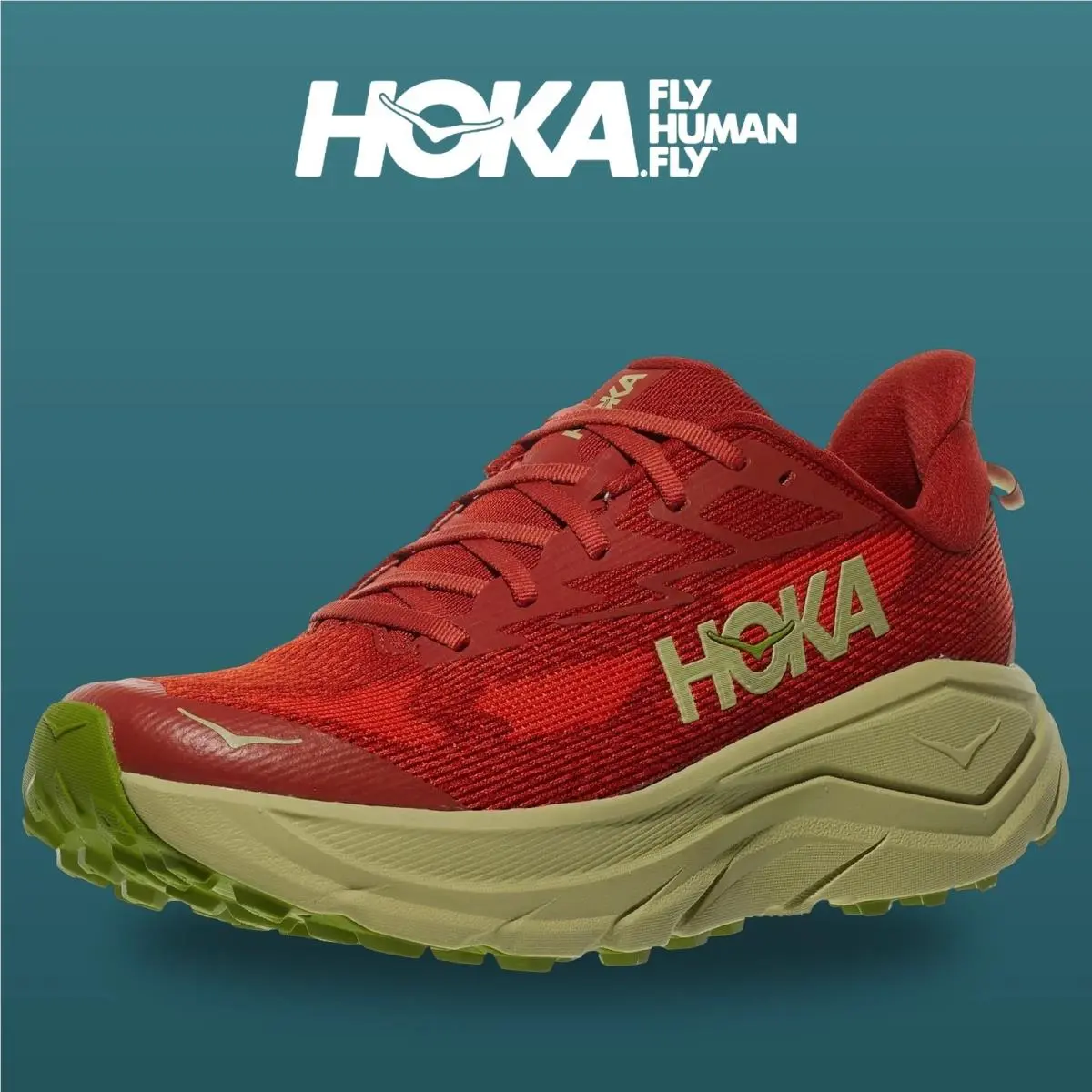 Hoka shoes - Challenger 8 - Challenger - 1168716-DYCH - Dry Chili/Oatgrass 0