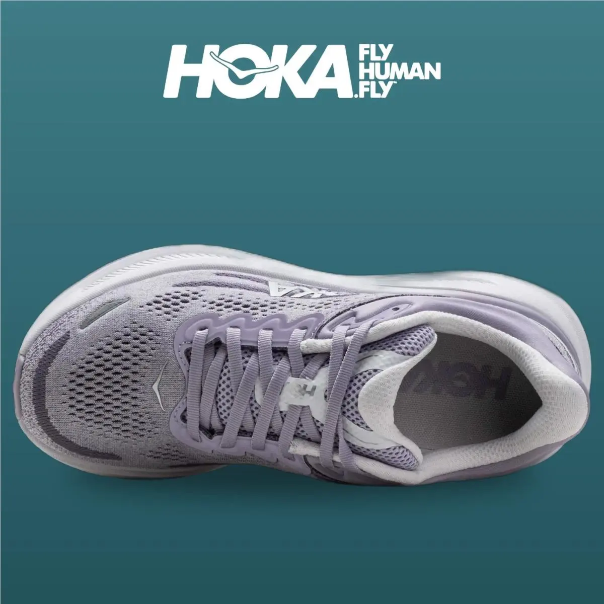 Hoka shoes - Bondi 9 - Bondi - 1162012-MLLW - Mellow Lilac/Purple Fog 1