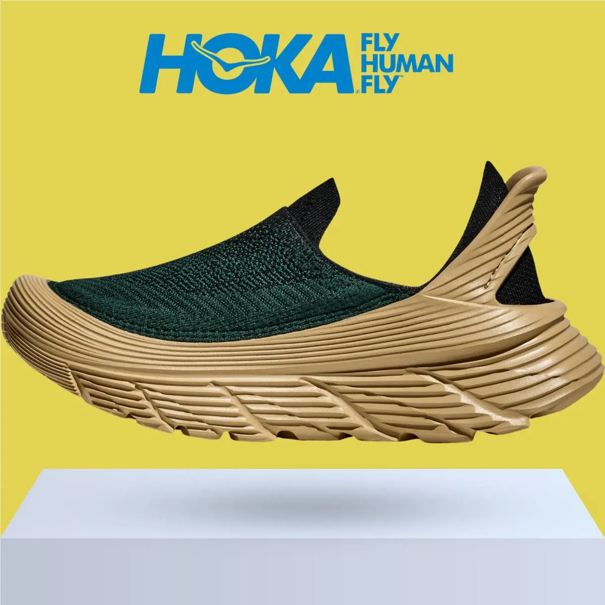 Hoka shoes - Hoka One One Restore TC - Bay Leaf/Khaki 5
