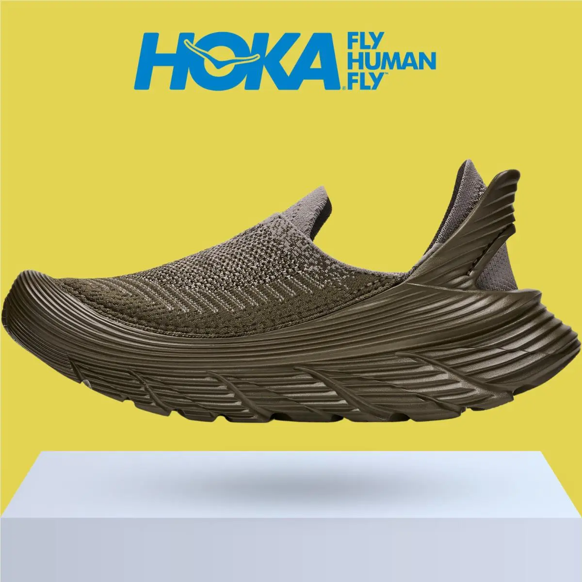 Hoka shoes - Hoka One One Restore TC - Bay Leaf/Khaki 40