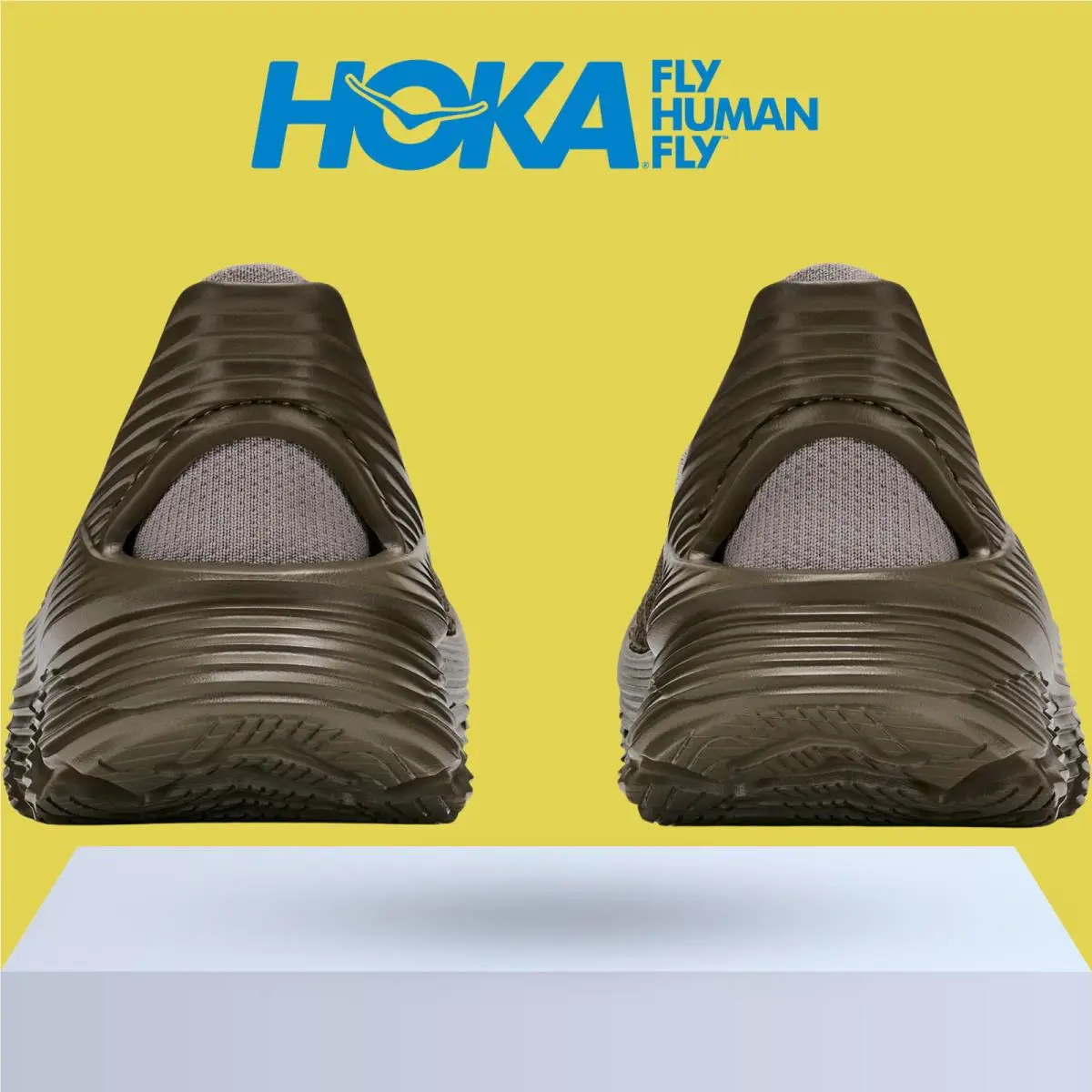 Hoka shoes - Hoka One One Restore TC - Bay Leaf/Khaki 41