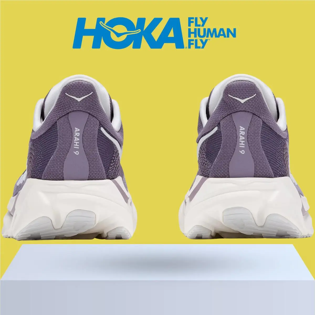 Hoka shoes - Hoka One One Arahi 9 - Alabaster/Oat Milk 26