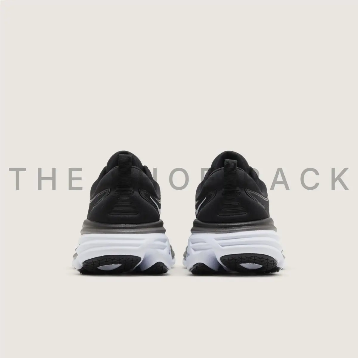 Hoka shoes - Hoka One One Bondi 8 - 1127952-BWHT - Black 5