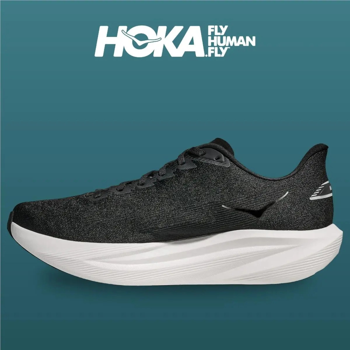 Hoka shoes - HOKA Mach 7 Wide - Mach Wide - 1171904-BWHT - Black/White 11