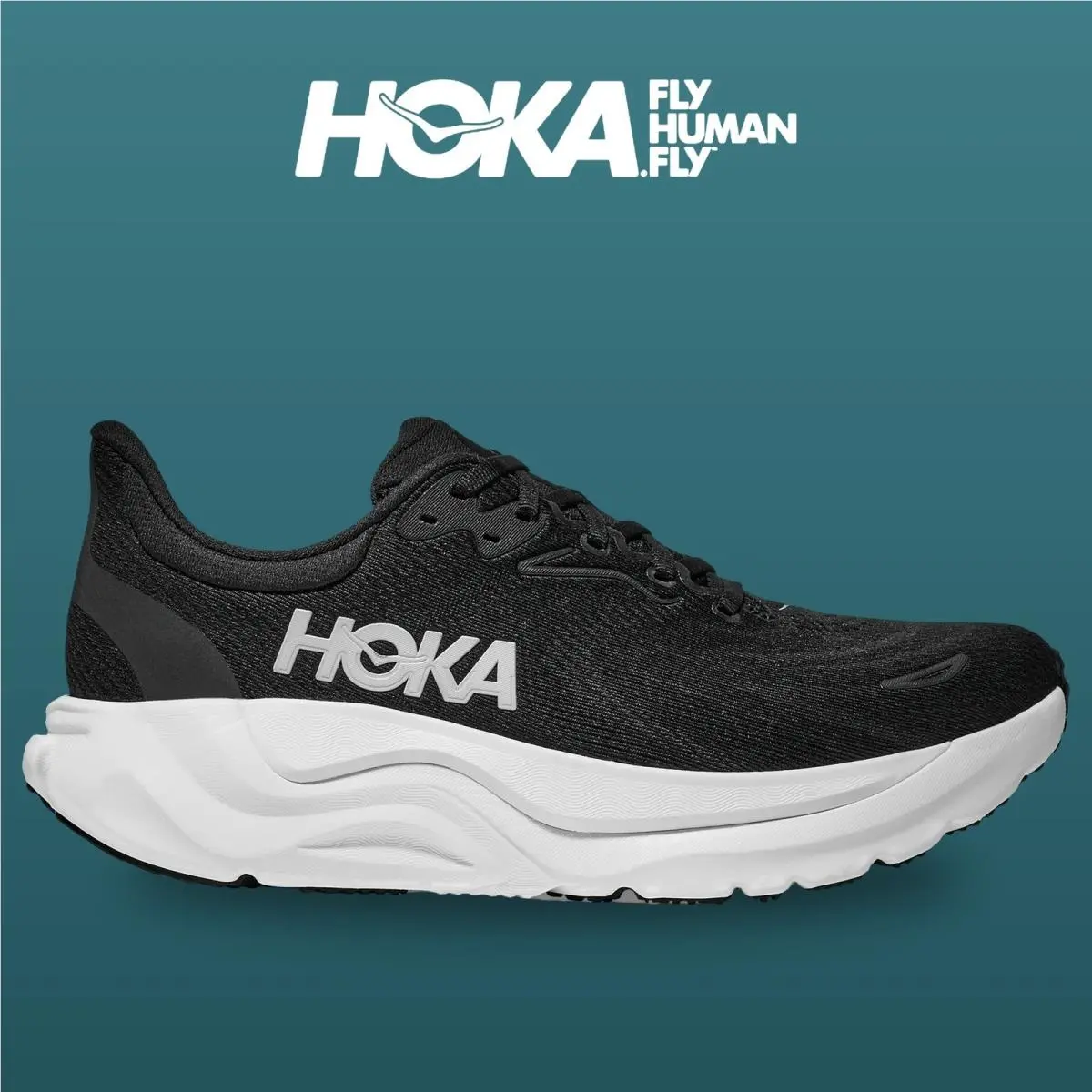Hoka shoes - Arahi 8 - Arahi - 1168691-BWHT - Black/White 8