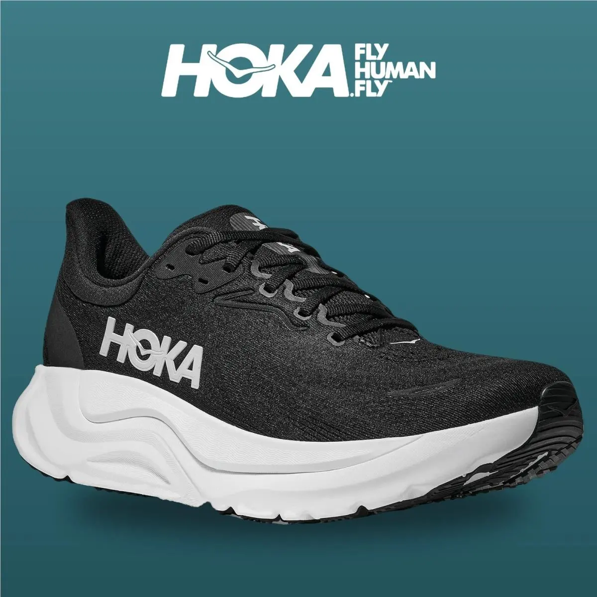 Hoka shoes - Arahi 8 - Arahi - 1168691-BWHT - Black/White 11