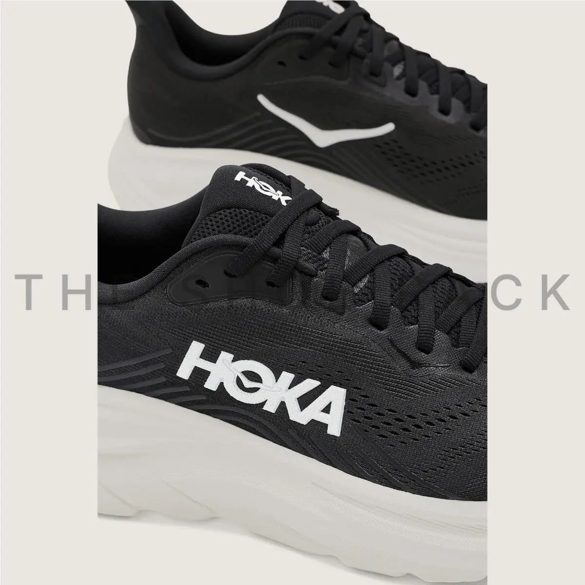 Hoka shoes - Hoka One One Clifton 11 - 1176572-BWHT - Black 3