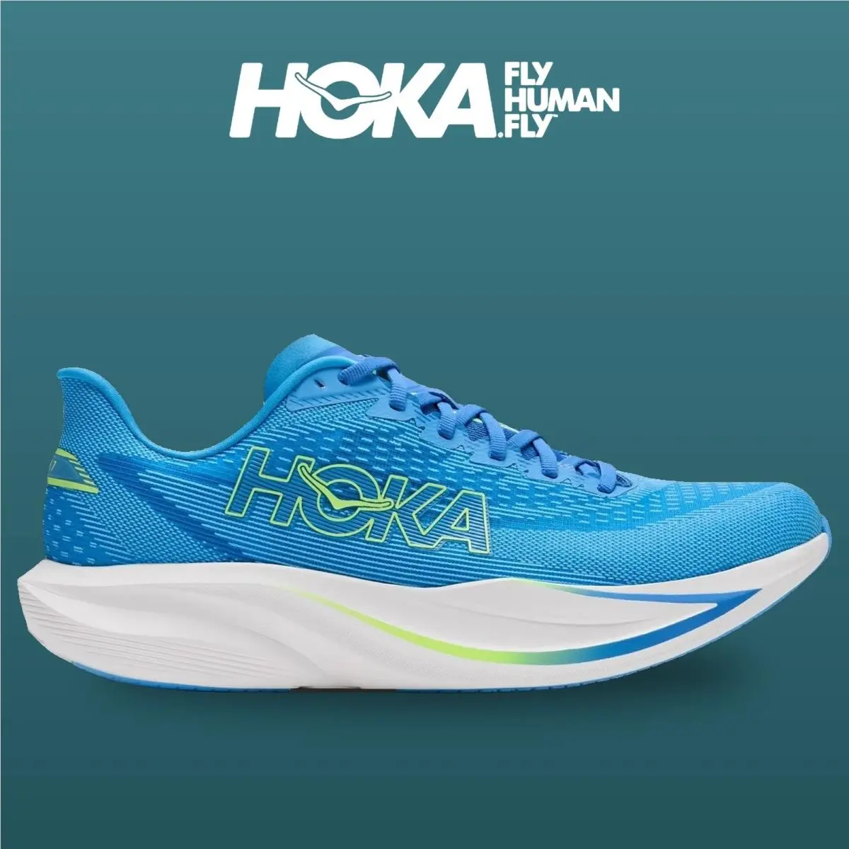 Hoka shoes - HOKA Mach 7 Wide - Mach Wide - 1171904-VSF - Virtual Blue/Soft Cobalt 8