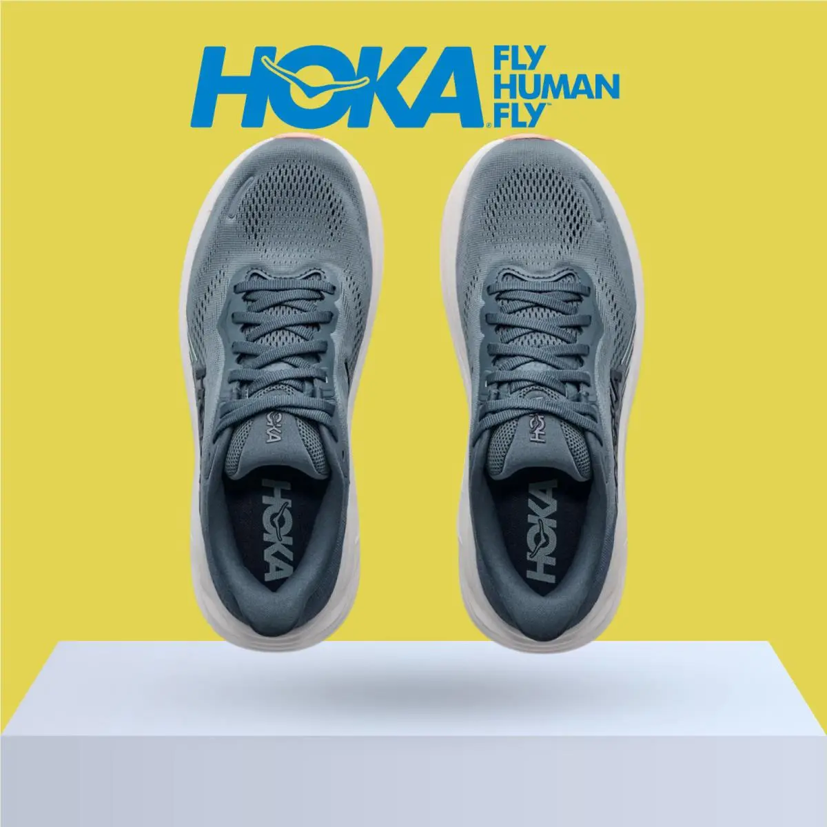 Hoka shoes - Hoka One One Clifton 11 - Faded Navy/Glimmering Blue 7