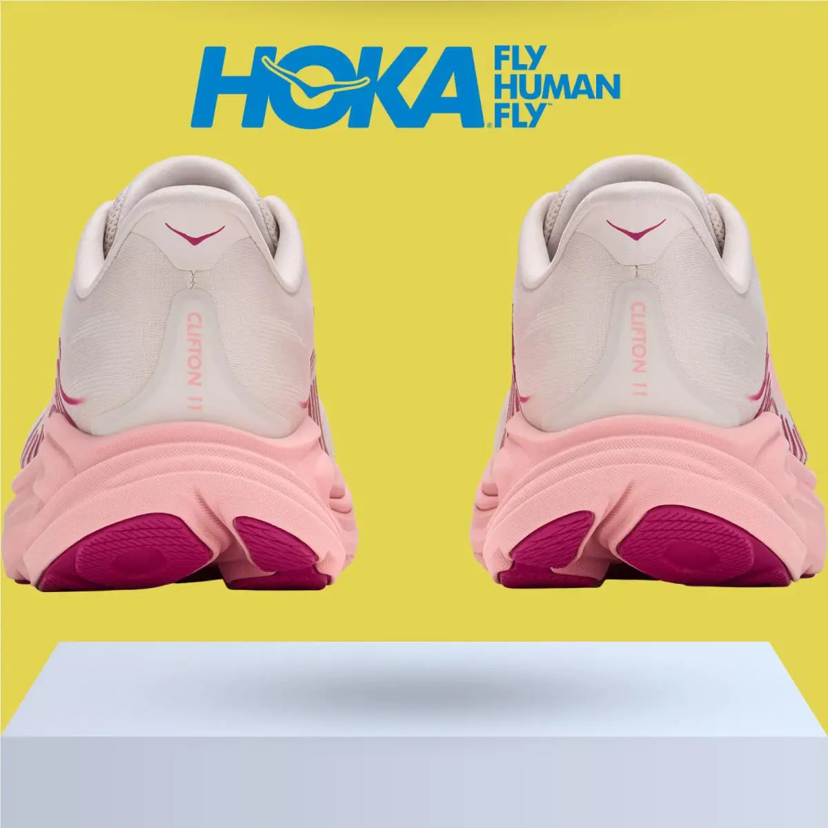 Hoka shoes - Hoka One One Clifton 11 - Faded Navy/Glimmering Blue 55