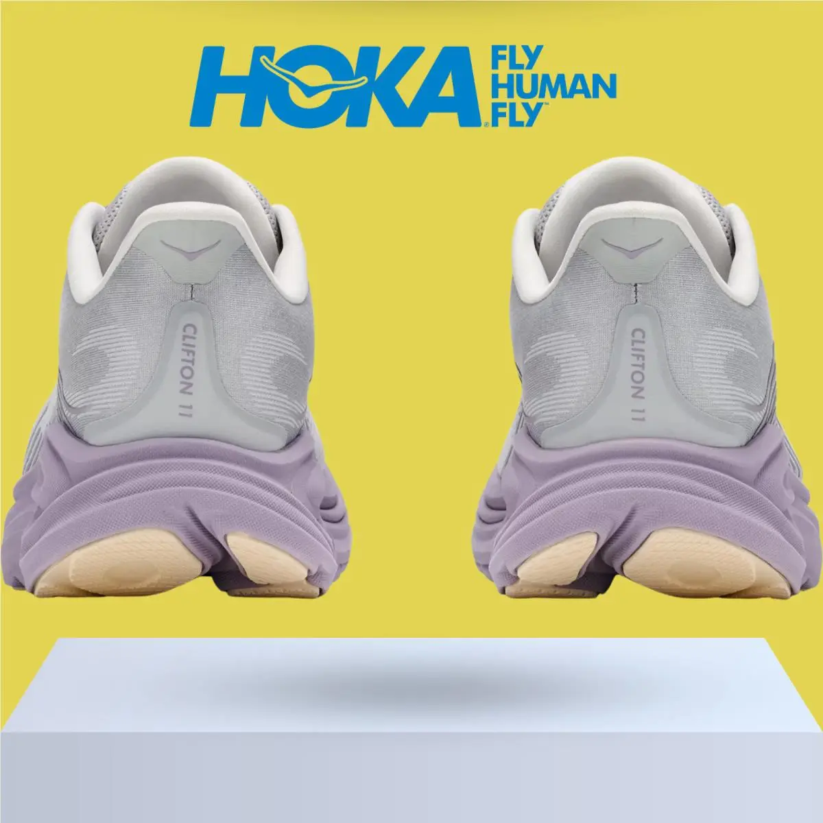 Hoka shoes - Hoka One One Clifton 11 - Faded Navy/Glimmering Blue 15