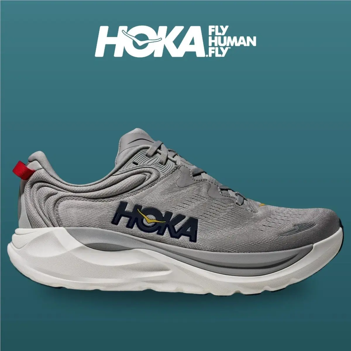 Hoka shoes - HOKA Gaviota 6 Wide - Gaviota Wide - 1171932-STLLR - Stellar Grey/Stardust 8