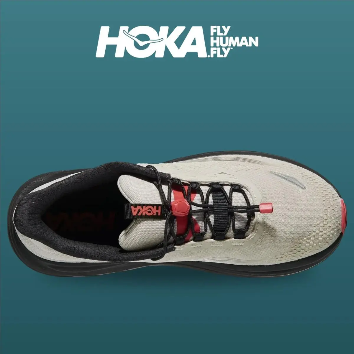 Hoka shoes - Clifton 11 Gtx - Clifton Gtx - 1176574-RKGR - River Rock Grey/Carbon 2