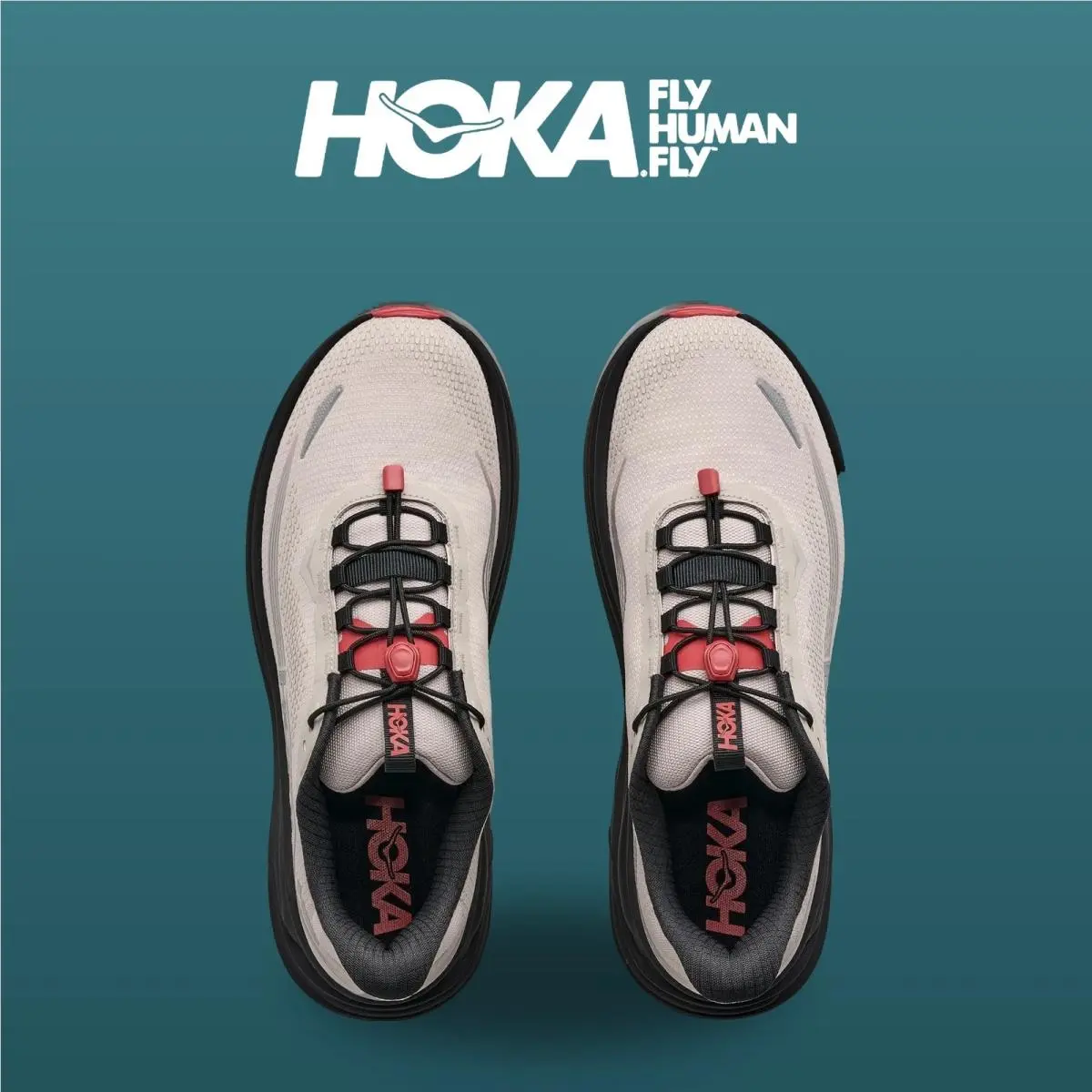 Hoka shoes - Clifton 11 Gtx - Clifton Gtx - 1176574-RKGR - River Rock Grey/Carbon 4