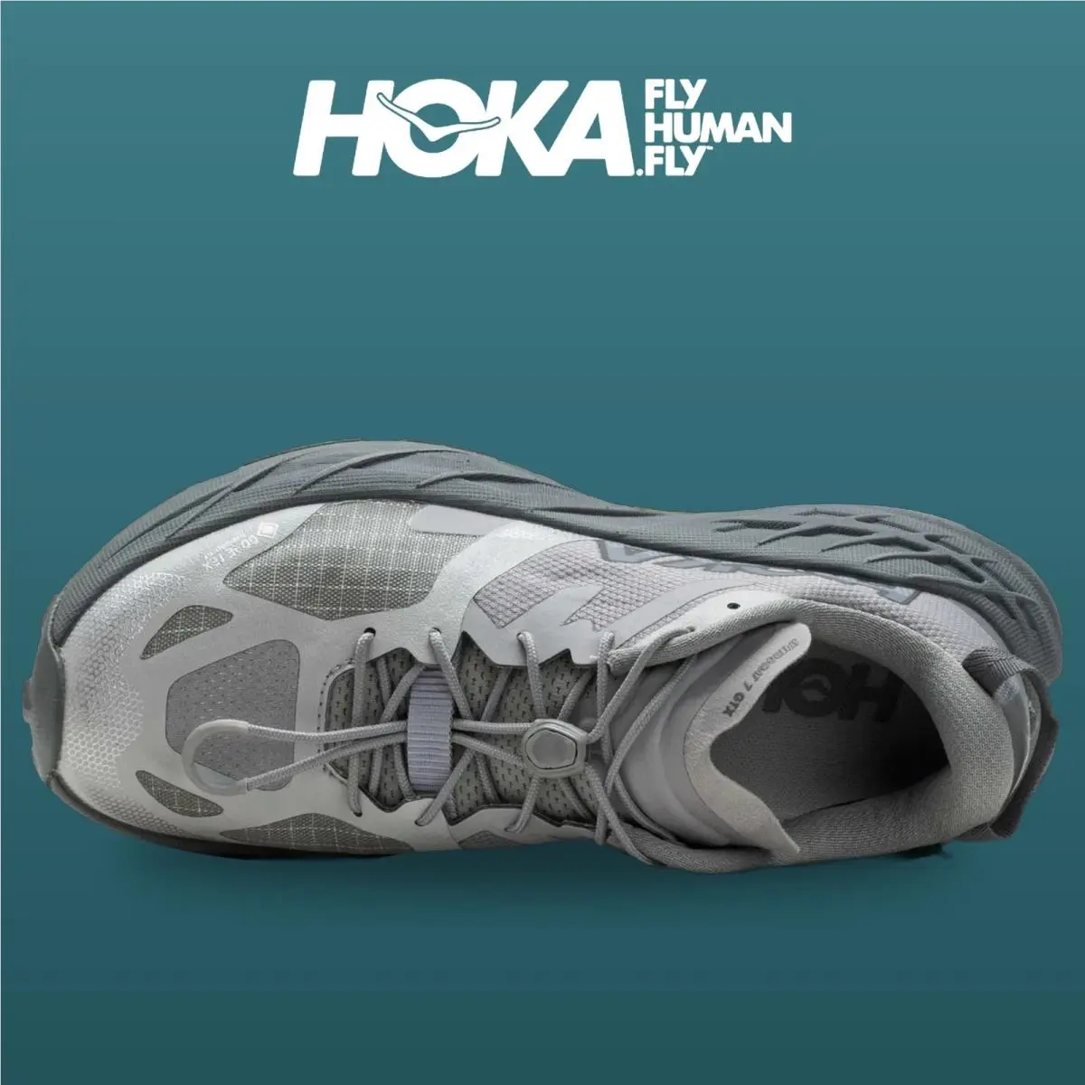 Hoka shoes - Speedgoat 7 Gtx - Speedgoat Gtx - 1176677-SRYG - Stellar Grey/Glactic 3