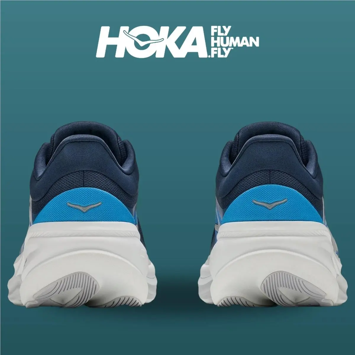 Hoka shoes - Clifton Pro - Clifton Pro - 1176510-VFT - Varsity Navy/Soft Cobalt 3
