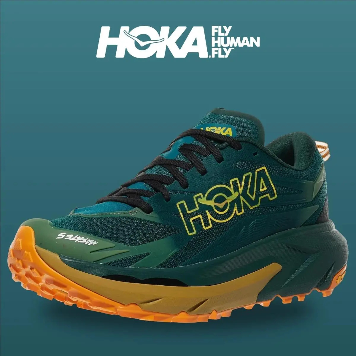 Hoka shoes - Mafate 5 - Mafate - 1168722-TVM - Tidal Wave/Mustard Seed 7
