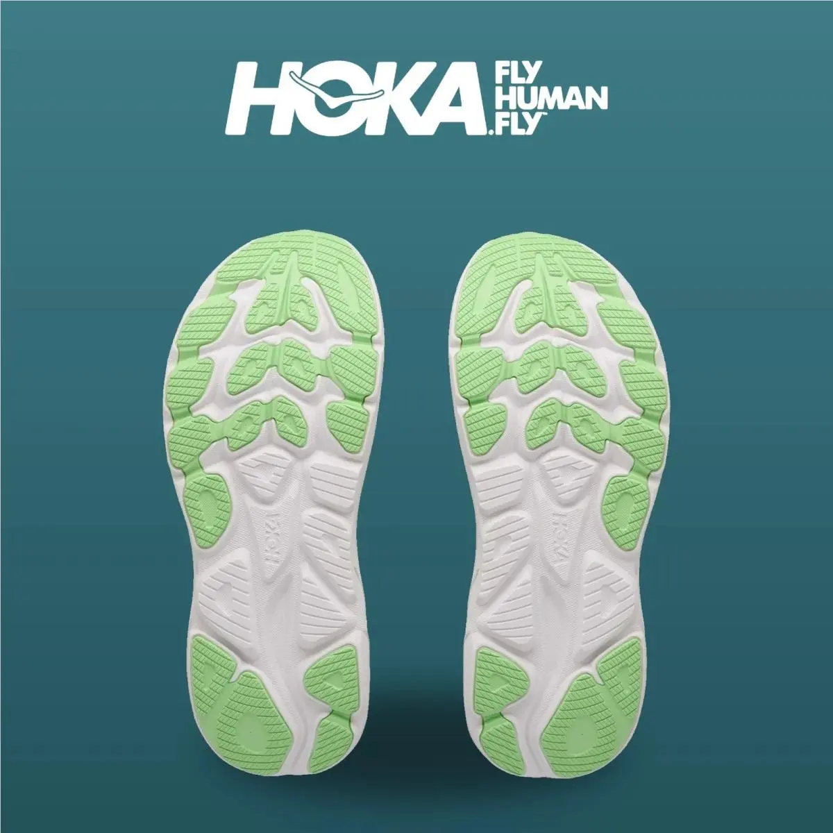 Hoka shoes - Clifton 11 - Clifton - 1176573-FYZ - Frost/Neon Yuzu 1