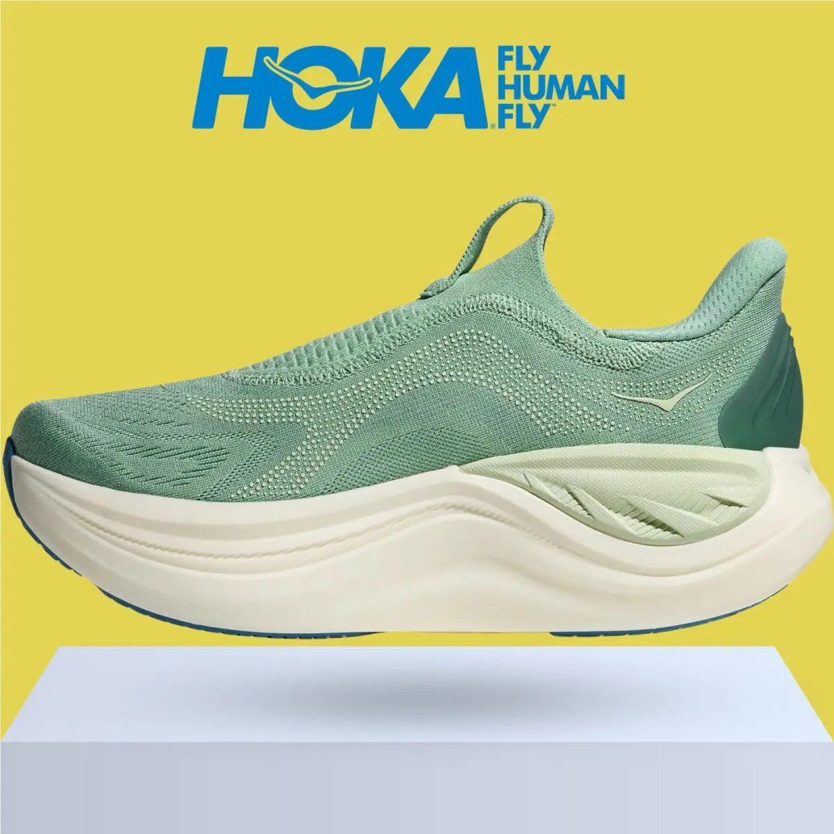 Hoka shoes - Hoka One One Skyward Laceless - Pink Opal/Alabaster 15