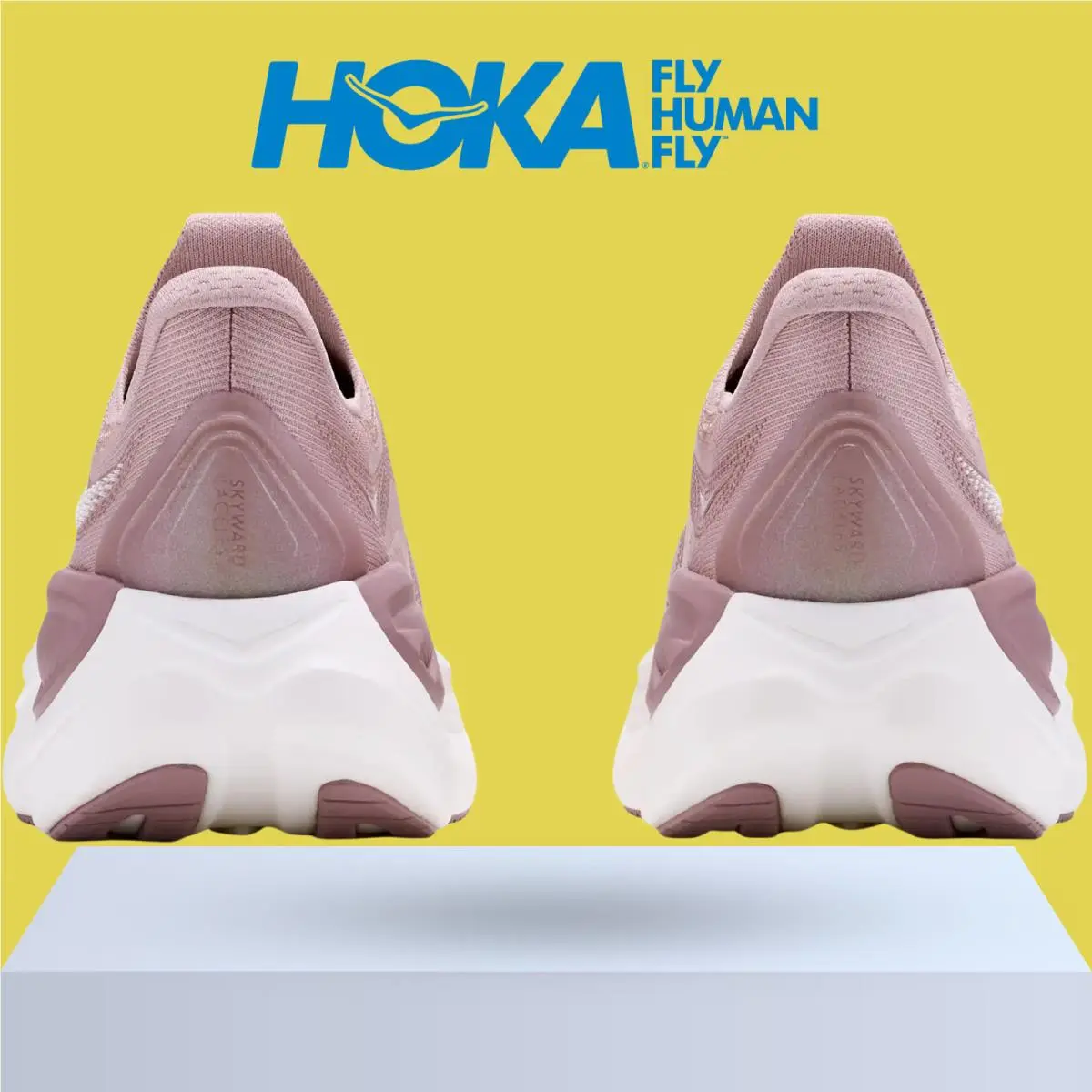 Hoka shoes - Hoka One One Skyward Laceless - Pink Opal/Alabaster 6