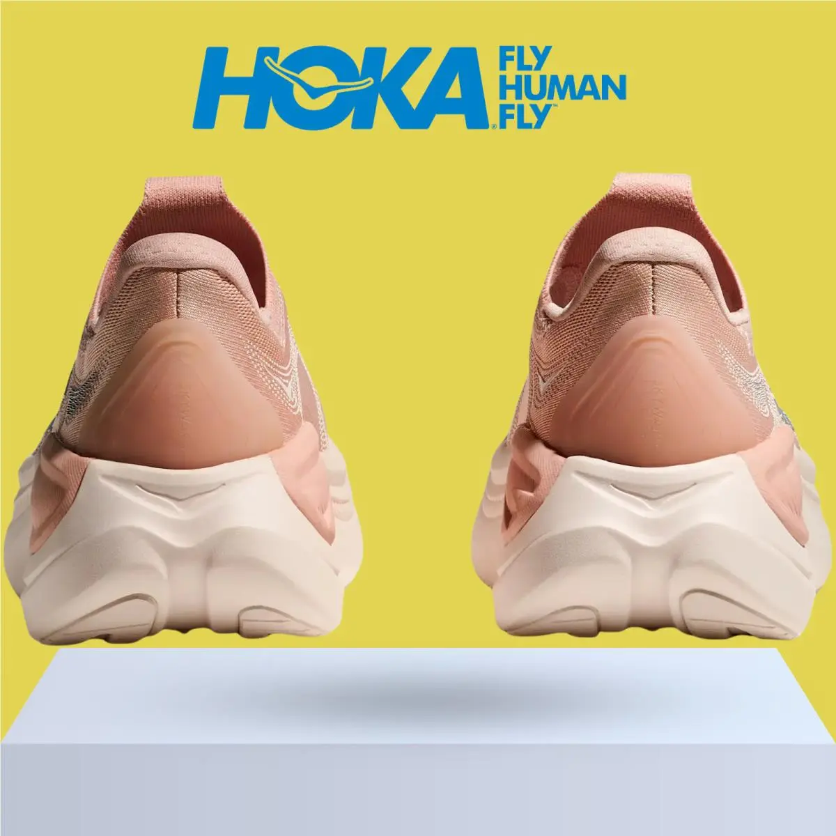 Hoka shoes - Hoka One One Skyward Laceless - Pink Opal/Alabaster 26