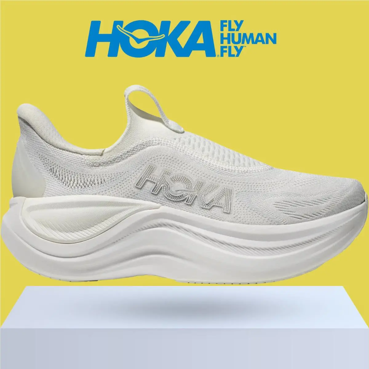 Hoka shoes - Hoka One One Skyward Laceless - Pink Opal/Alabaster 29