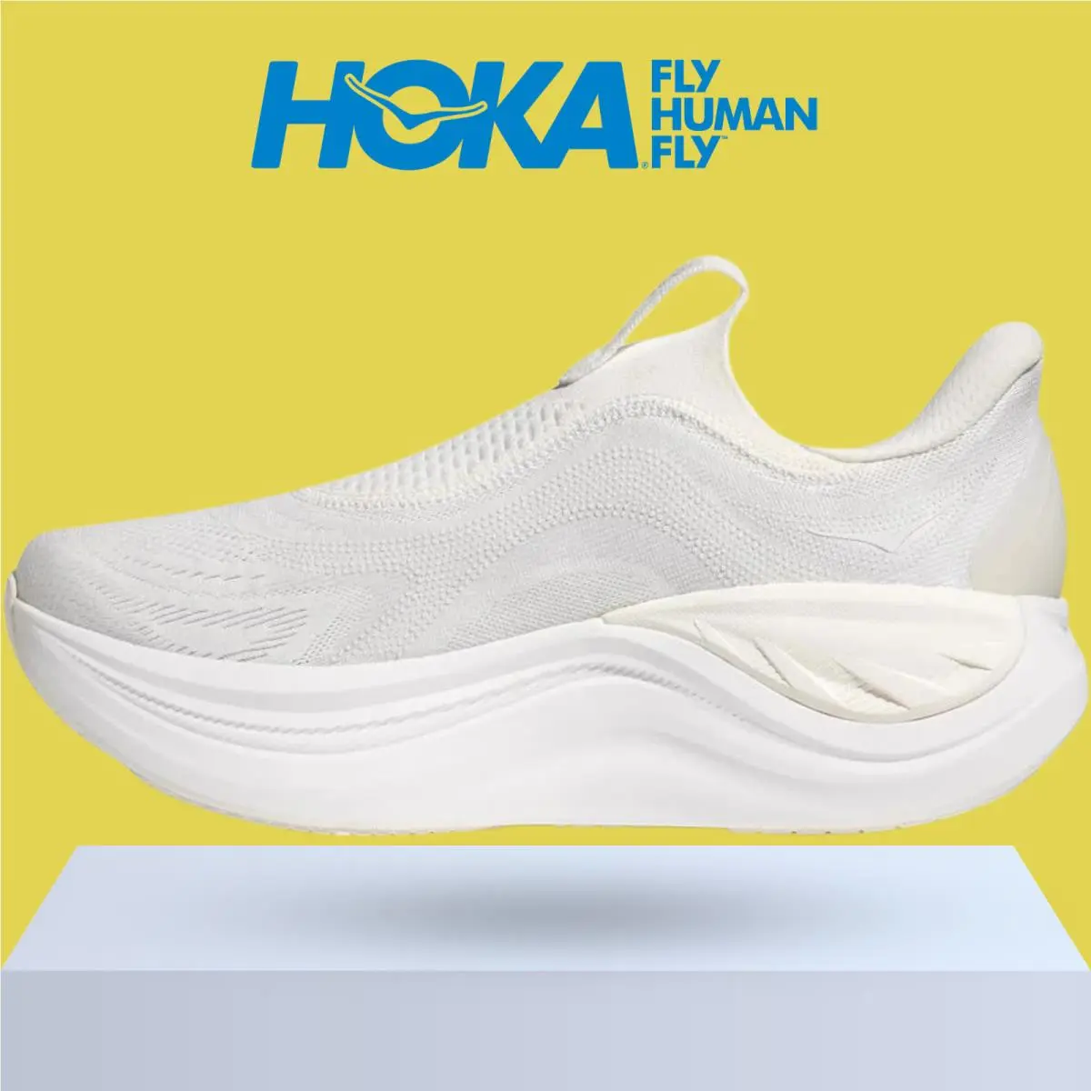 Hoka shoes - Hoka One One Skyward Laceless - Pink Opal/Alabaster 30