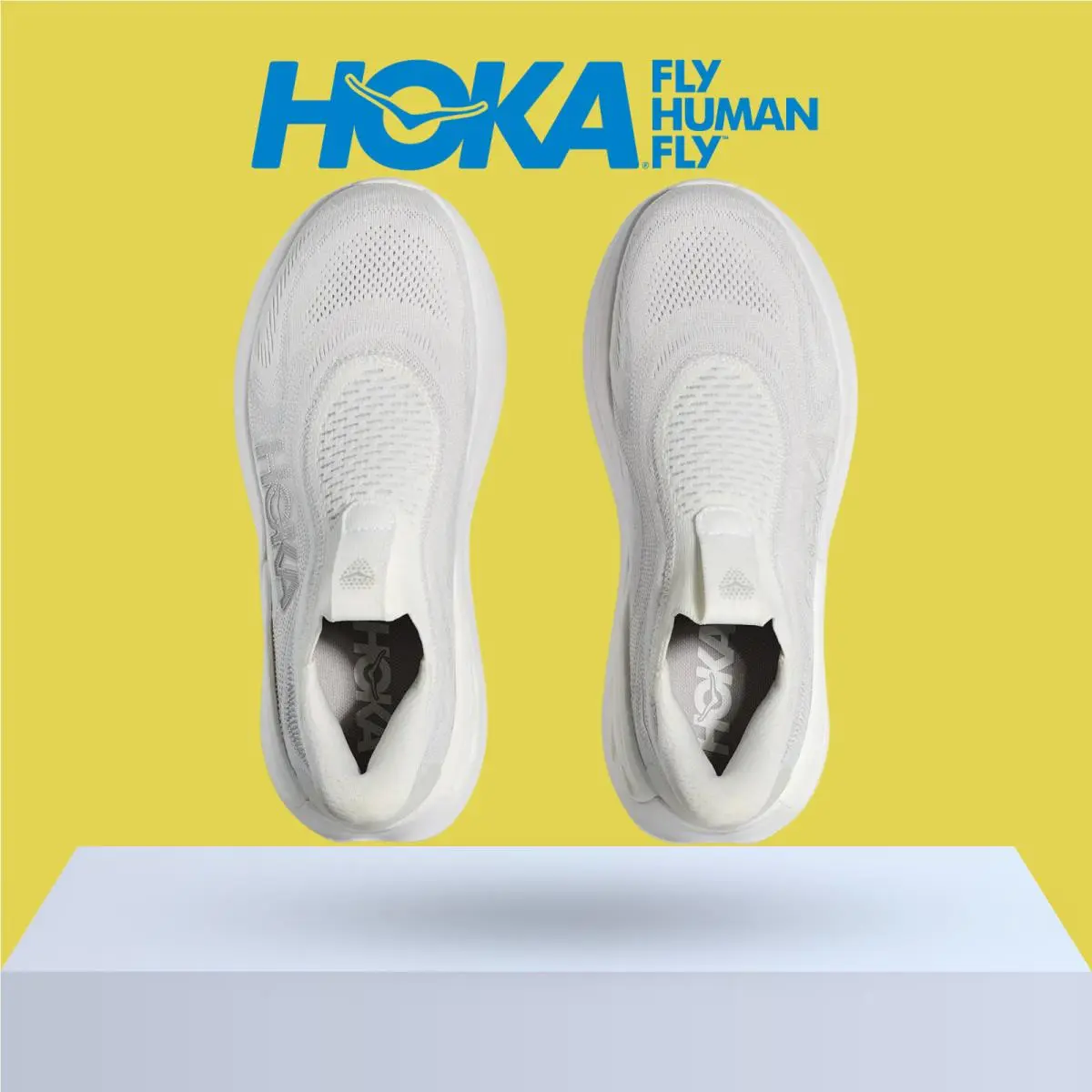 Hoka shoes - Hoka One One Skyward Laceless - Pink Opal/Alabaster 32