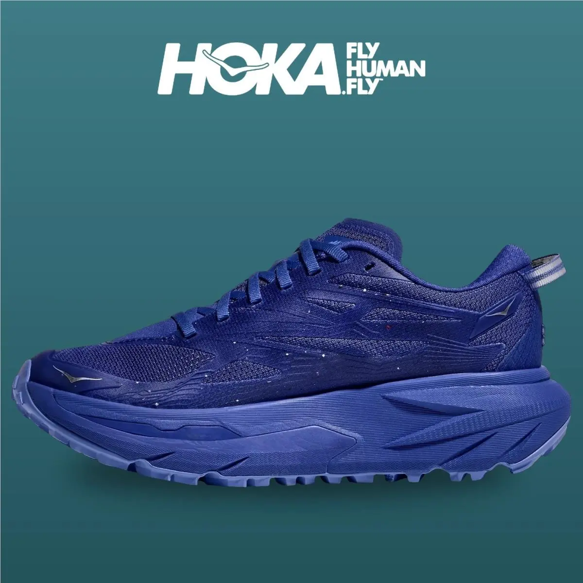 Hoka shoes - Mafate 5 - Mafate - 1168722-CSTLB - Celestial Blue/Blue Blossom 9