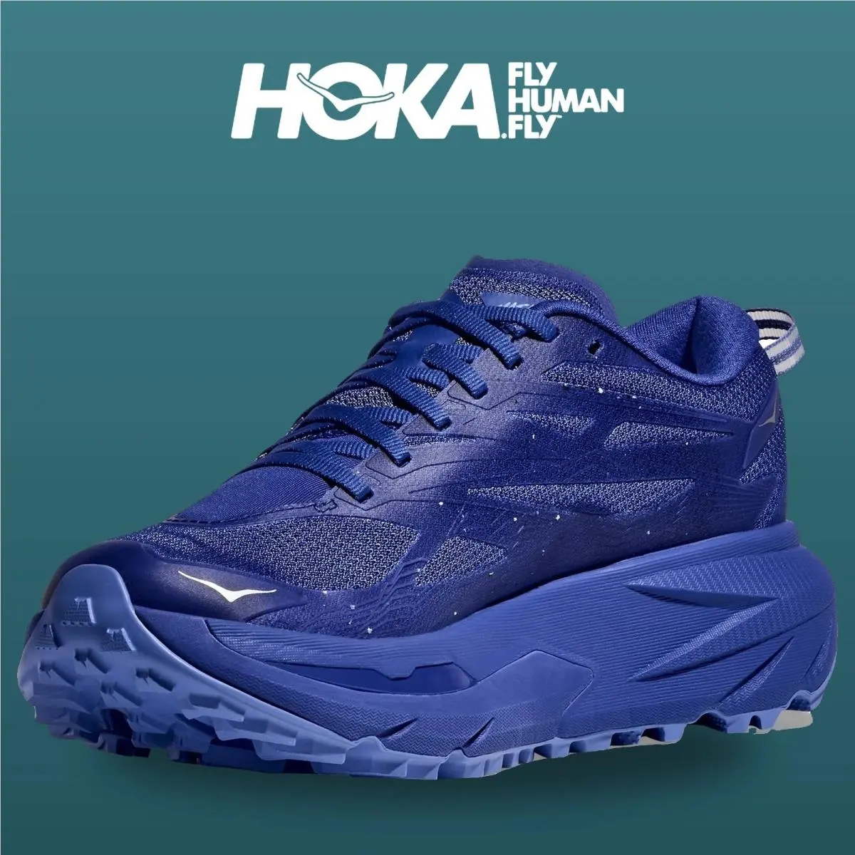 Hoka shoes - Mafate 5 - Mafate - 1168722-CSTLB - Celestial Blue/Blue Blossom 11