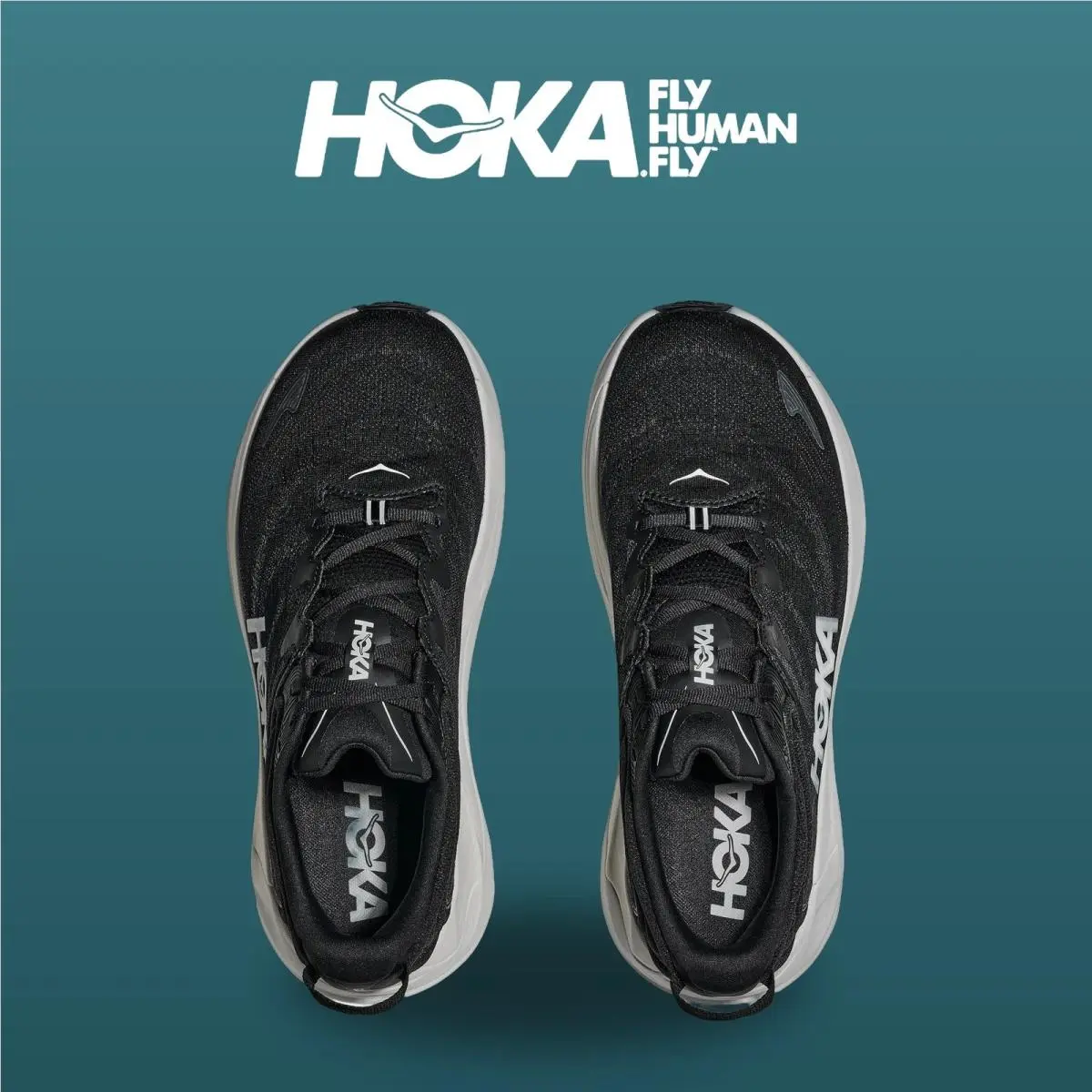 Hoka shoes - HOKA Gaviota 6 Wide - Gaviota Wide - 1171932-BWHT - Black/White 0