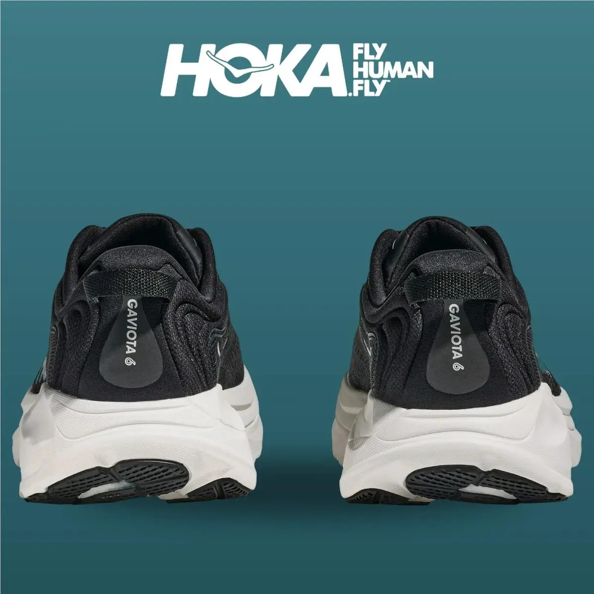 Hoka shoes - Gaviota 6 - Gaviota - 1171933-BWHT - Black/White 5