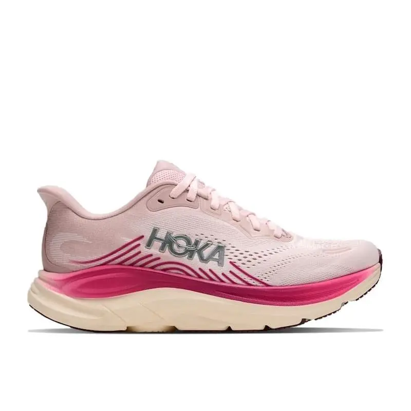 Hoka Clifton 11 Running Shoes in Pink Opal/alabaster Women