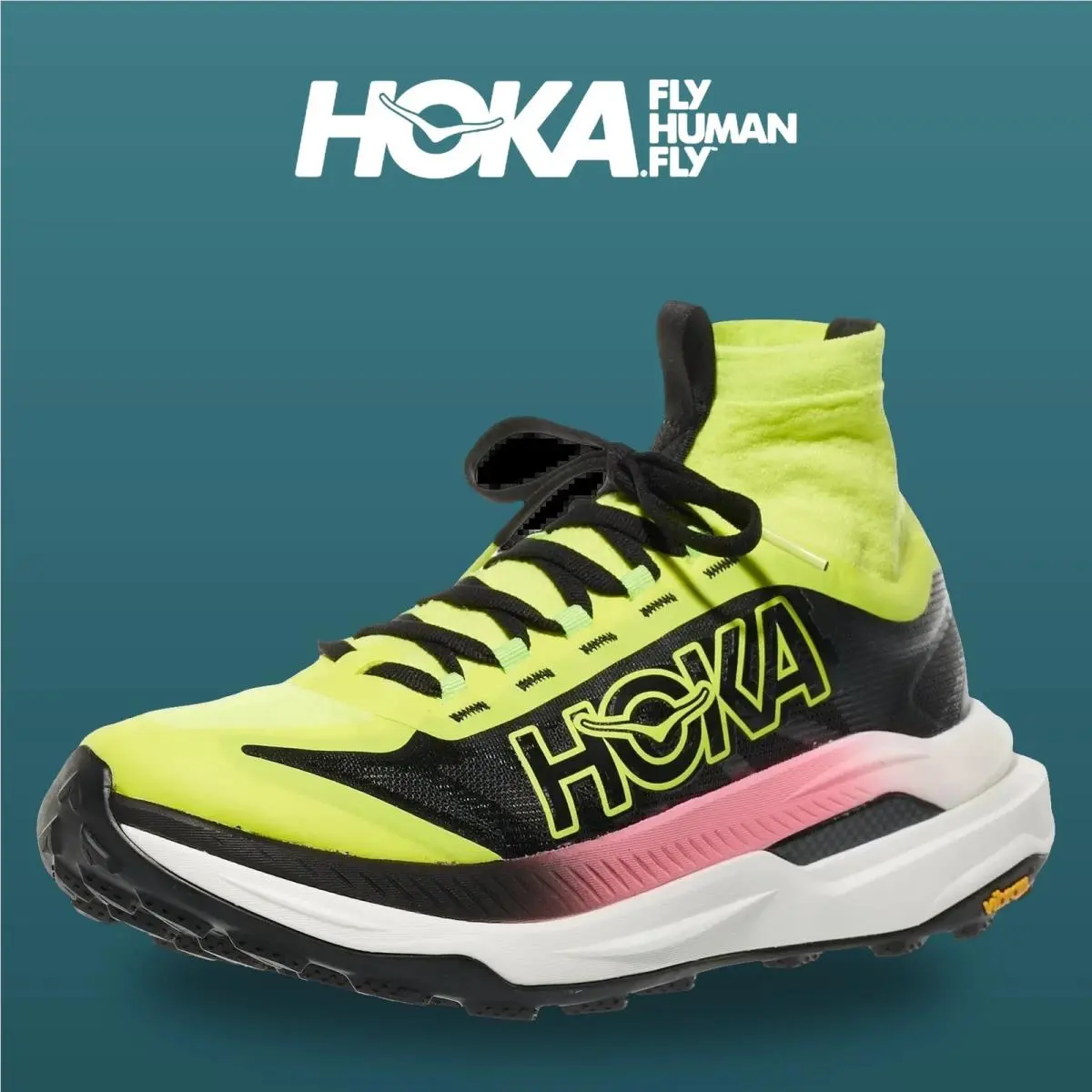 Hoka shoes - Tecton X 3 - Tecton - 1155114-NHK - New Hoka Citrus/Black 0
