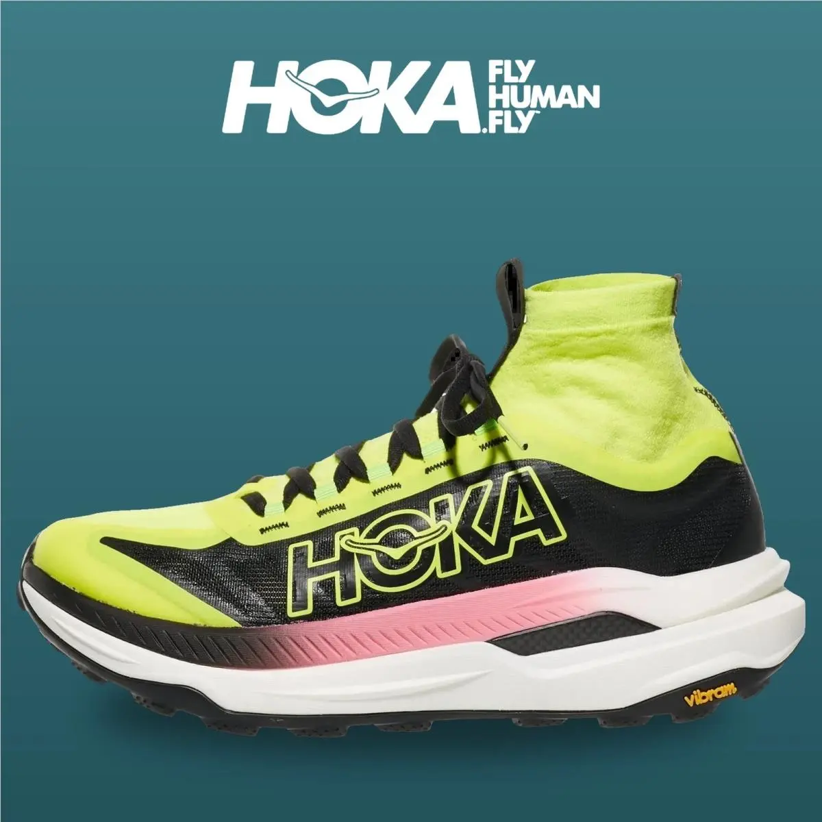 Hoka shoes - Tecton X 3 - Tecton - 1155114-NHK - New Hoka Citrus/Black 5