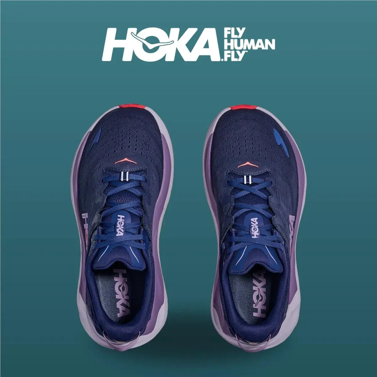 Hoka shoes - Gaviota 6 - Gaviota - 1171933-MVR - Midnight Blue/Varsity Navy 4