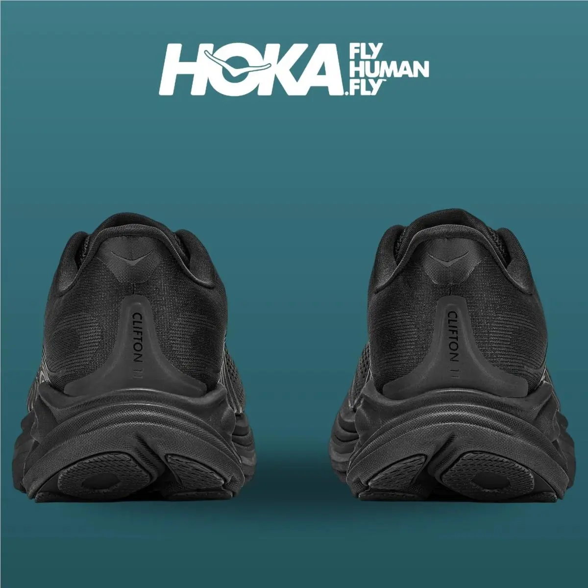 Hoka shoes - HOKA Clifton 11 Extra Wide - 1176572-BBLC - Black 12