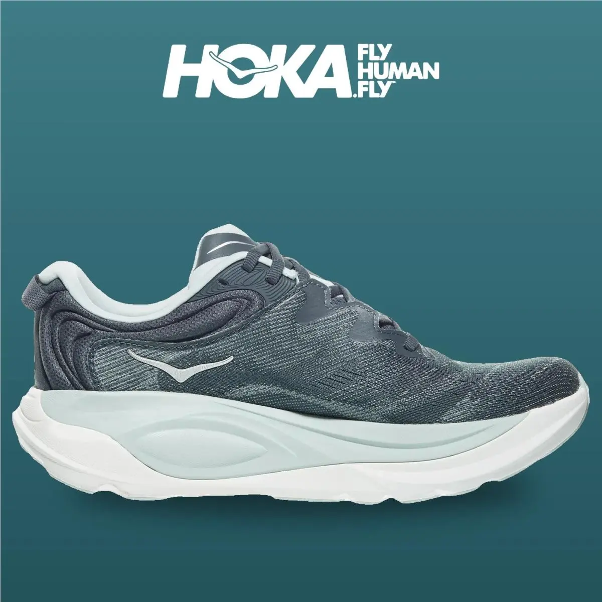 Hoka shoes - Gaviota 6 - Gaviota - 1171933-FYGL - Faded Navy/Glimmering Blue 1