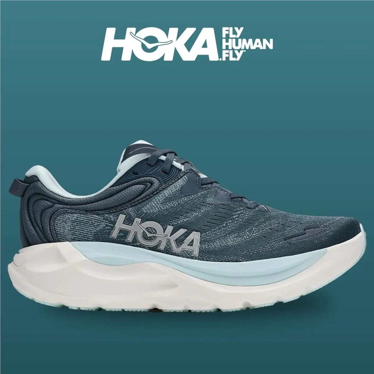 Hoka shoes - Gaviota 6 - Gaviota - 1171933-FYGL - Faded Navy/Glimmering Blue 4
