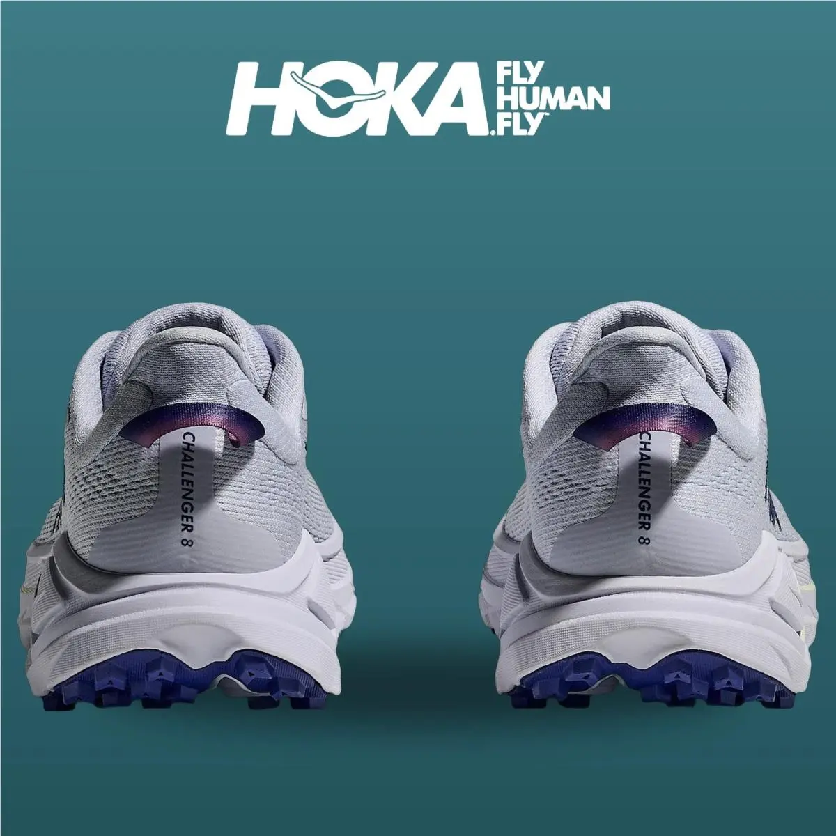 Hoka shoes - Challenger 8 - Challenger - 1168717-ALBR - Ambient Blue/Blueberry 15
